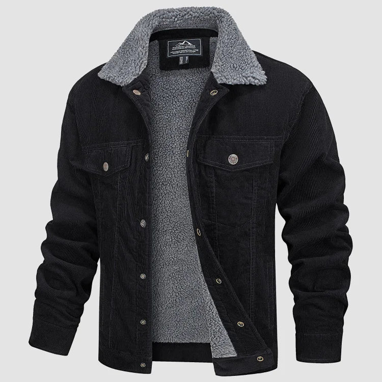 Winterjacke Herren | Kragen & Taschen für Wärme und Komfort