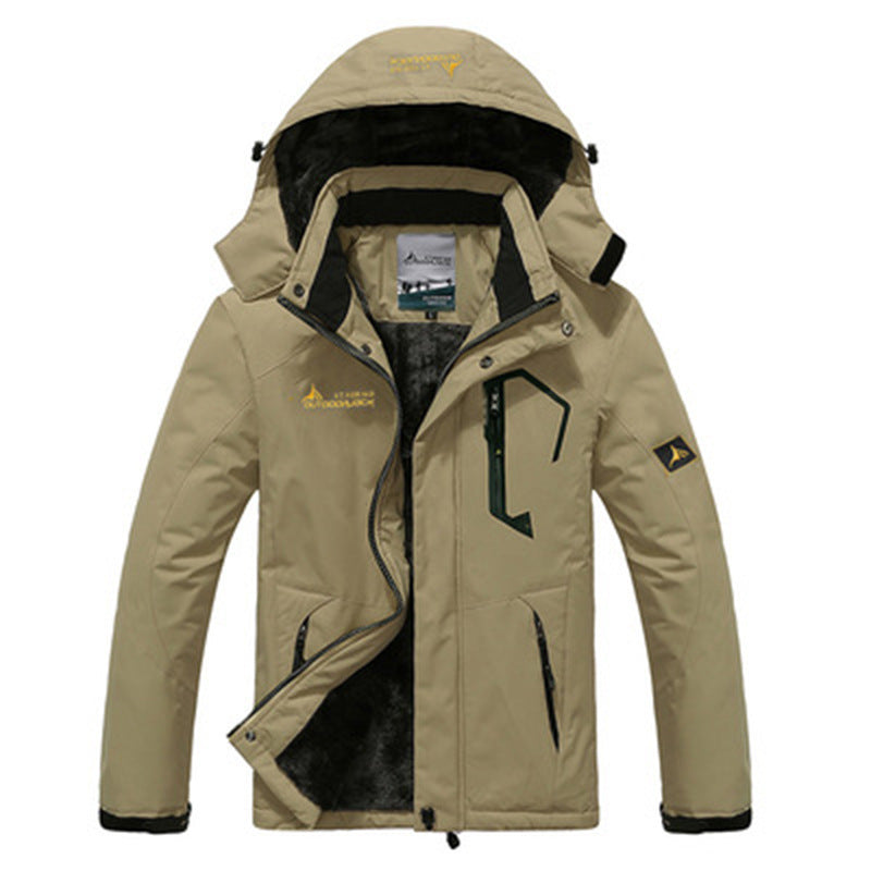 Winterjacke Herren | Parka | Abnehmbare Kapuze & Wasserabweisend