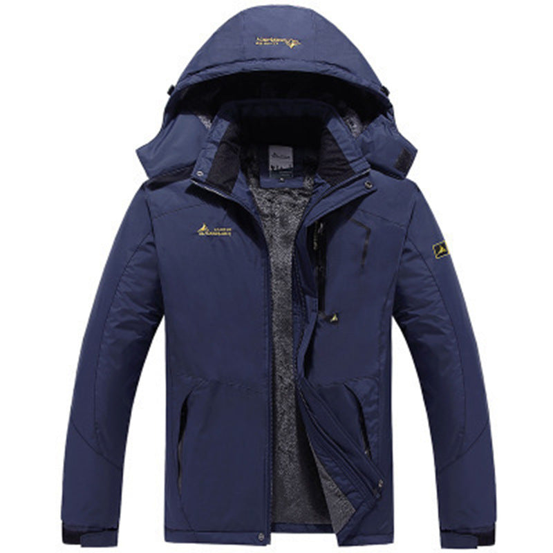 Winterjacke Herren | Parka | Abnehmbare Kapuze & Wasserabweisend