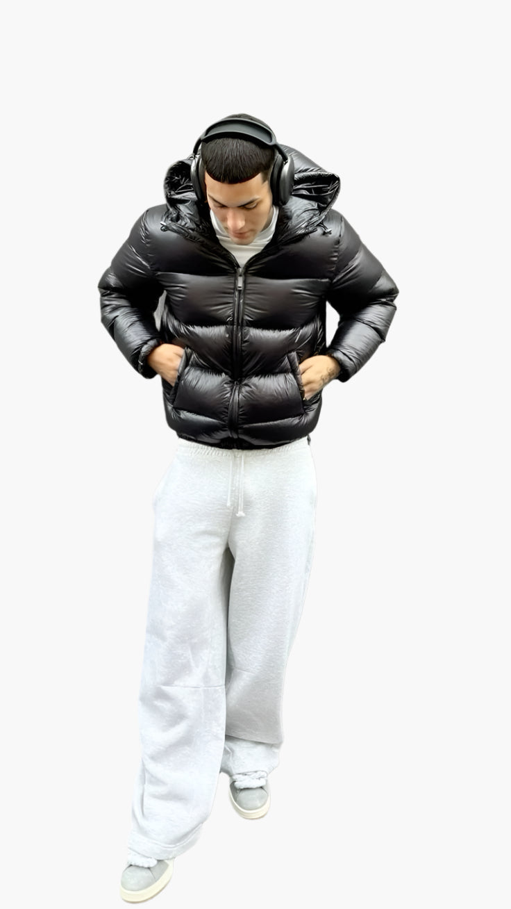 Winterjacke Herren | Pufferjacke | Verstellbare Kapuze & Klare Silhouette 2