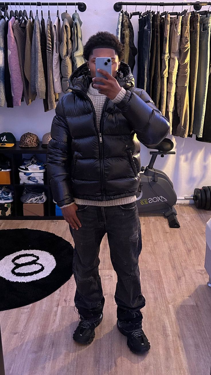 Winterjacke Herren | Pufferjacke | Verstellbare Kapuze & Klare Silhouette 7