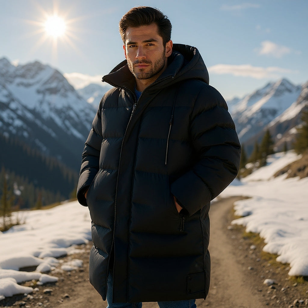 Winterjacke Herren | Steppjacke mit Extra Wärme