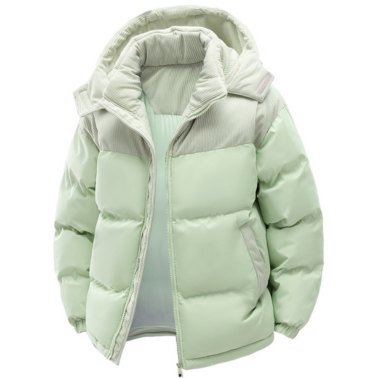 Winterjacke Herren | Wattierte Jacke mit Kapuze | Warm & Winddicht 3