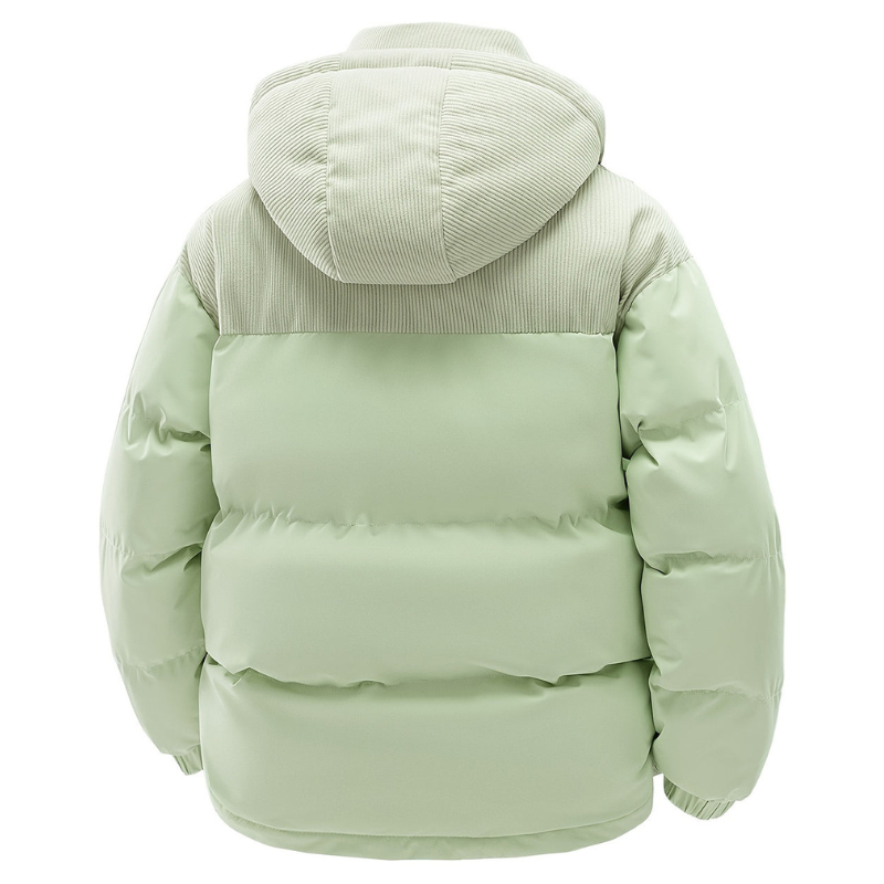 Winterjacke Herren | Wattierte Jacke mit Kapuze | Warm & Winddicht 4