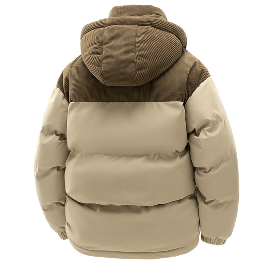 Winterjacke Herren | Wattierte Jacke mit Kapuze | Warm & Winddicht 5