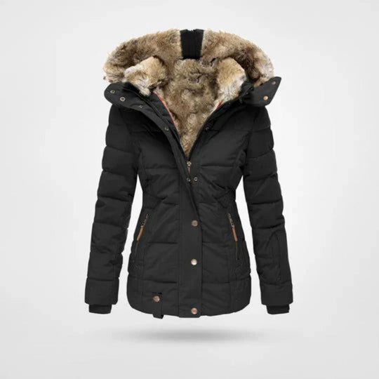 Winterjas Dames | Gevoerde Capuchon & Dubbele Sluiting