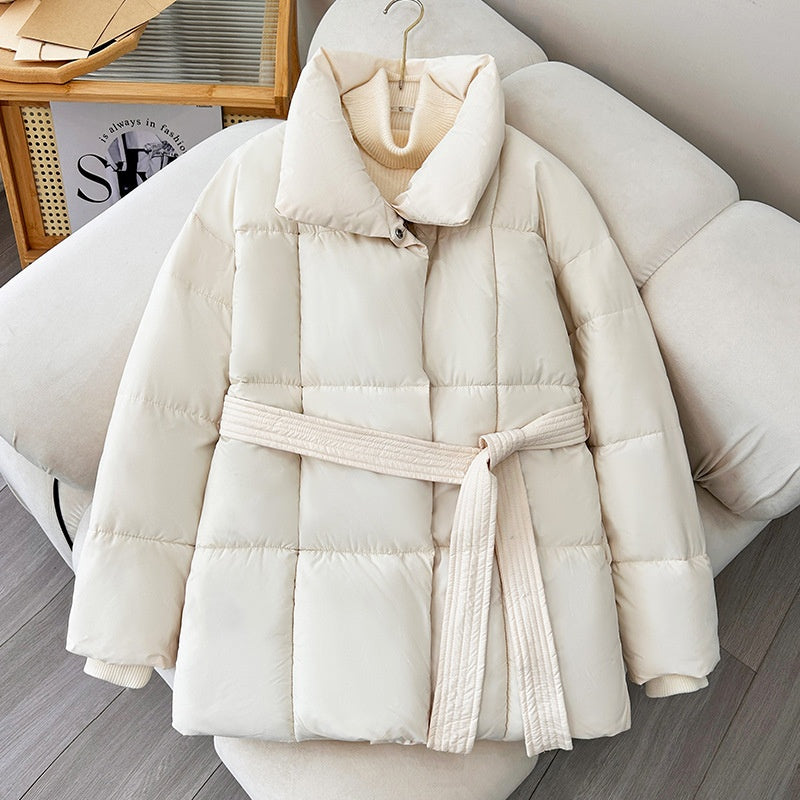 Winterjas Dames | Hoge Kraag & Verstelbare Taille