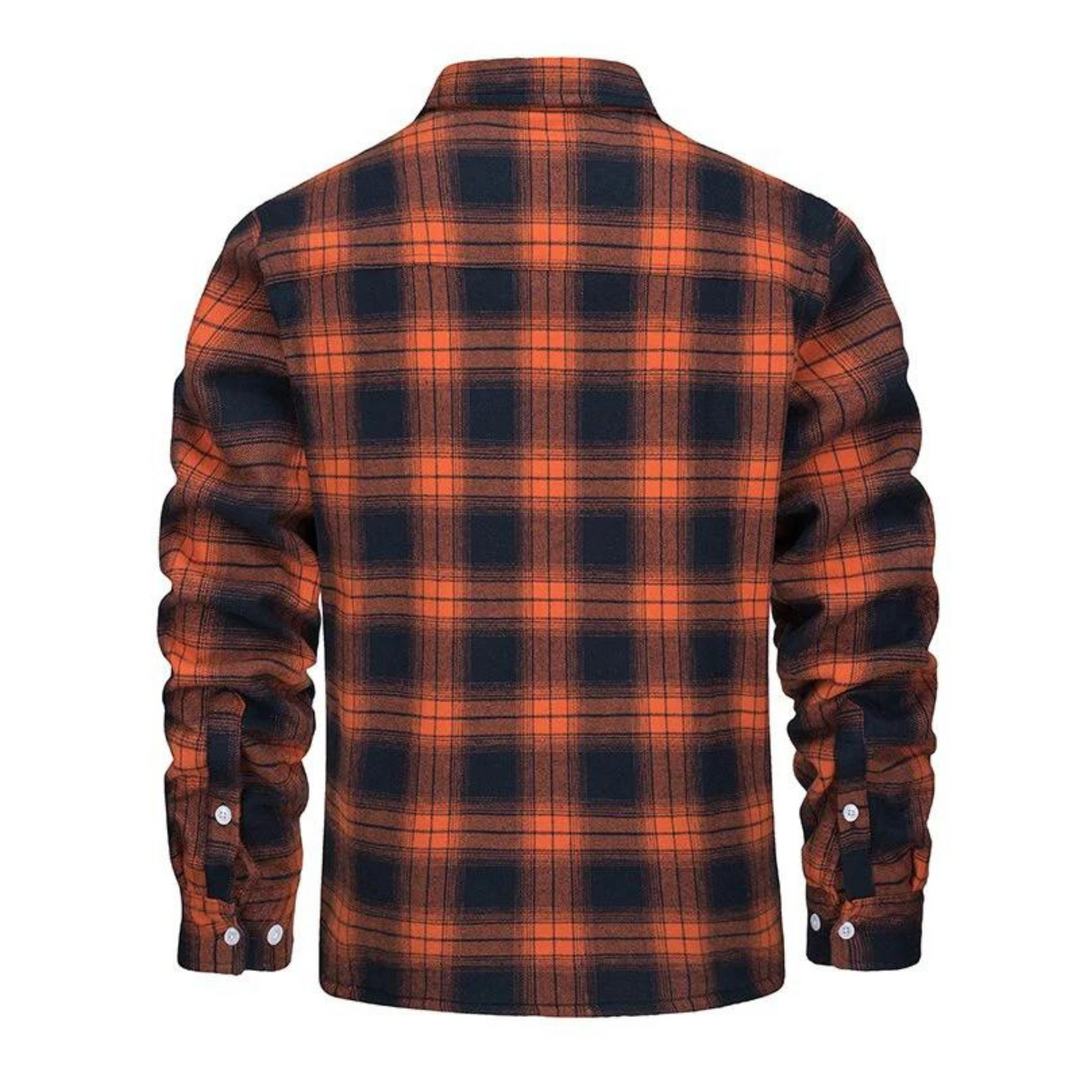 Winterjas Heren | Geruite Jas | Warm comfort voor herfst & winter