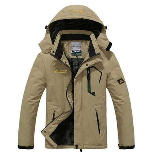 Winterjas Heren | Parka Heren | Afneembare capuchon & Waterafstotend