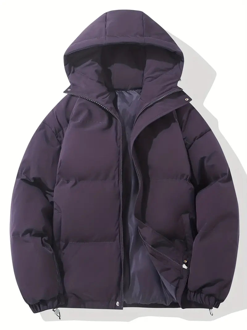 Winterjas Heren | Pufferjas Heren | Capuchon & Snelle Afsluiting