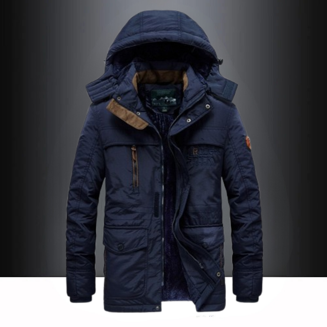 Winterjas Heren | Winterjassen met Capuchon Heren | Verstelbare Capuchon & Slimme Opbergruimte