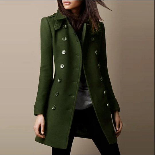 Wintermantel Damen | Wollmantel mit Schmaler Passform 1