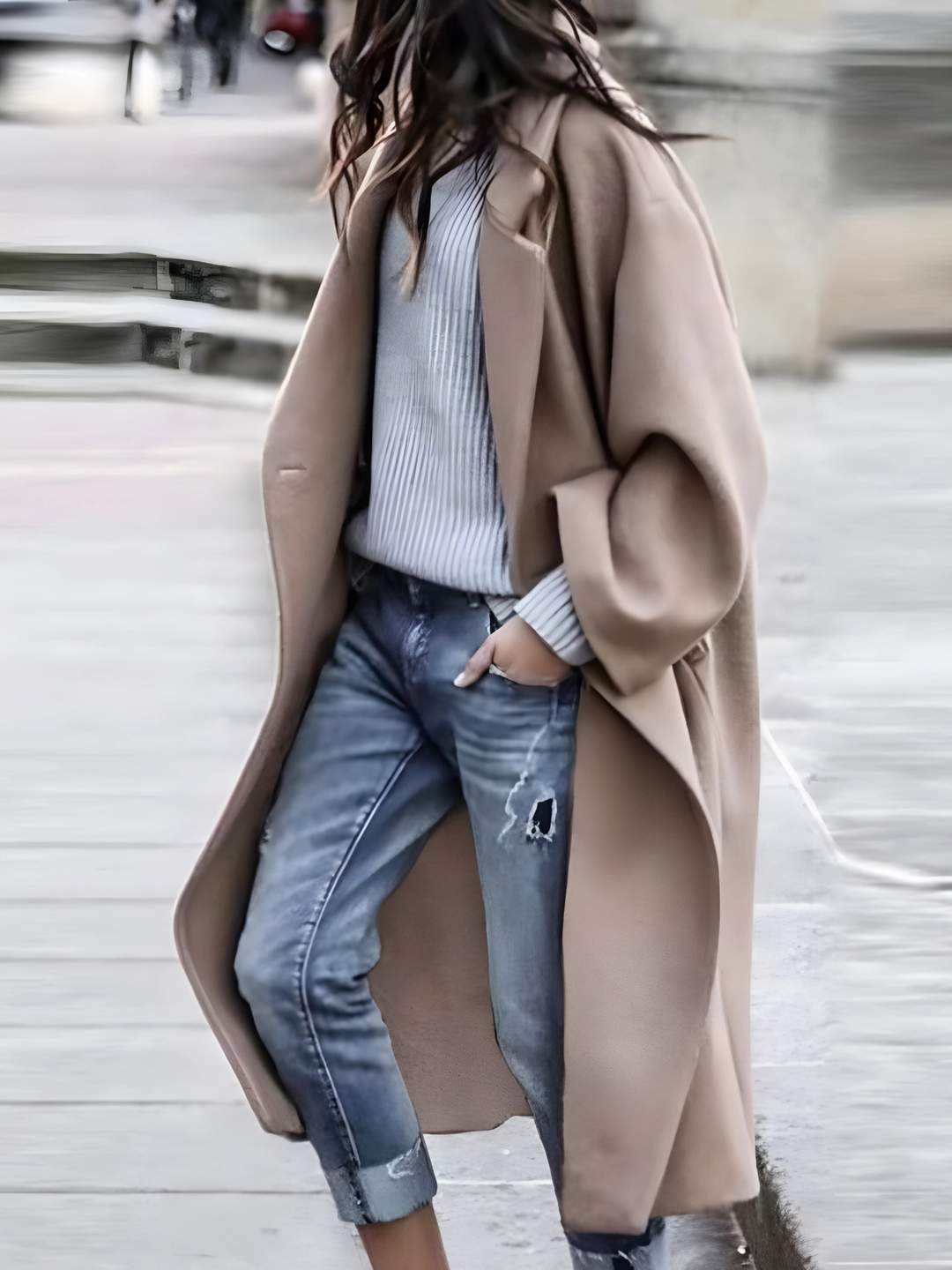 Mantel Damen | Offene Front & Lockere Passform 3