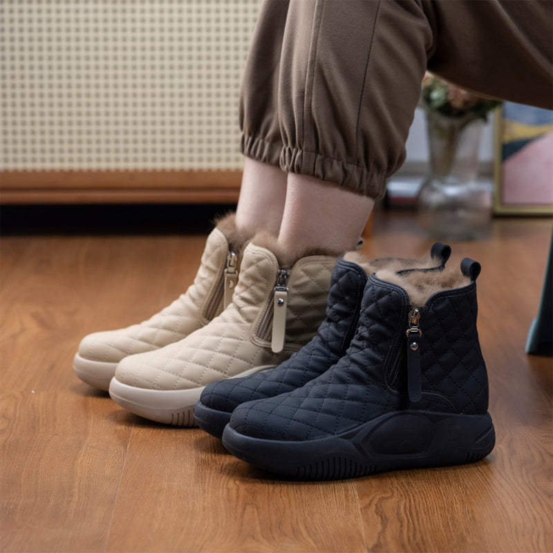 Winterstiefel Damen | Rutschfest & Warm Gefüttert 3