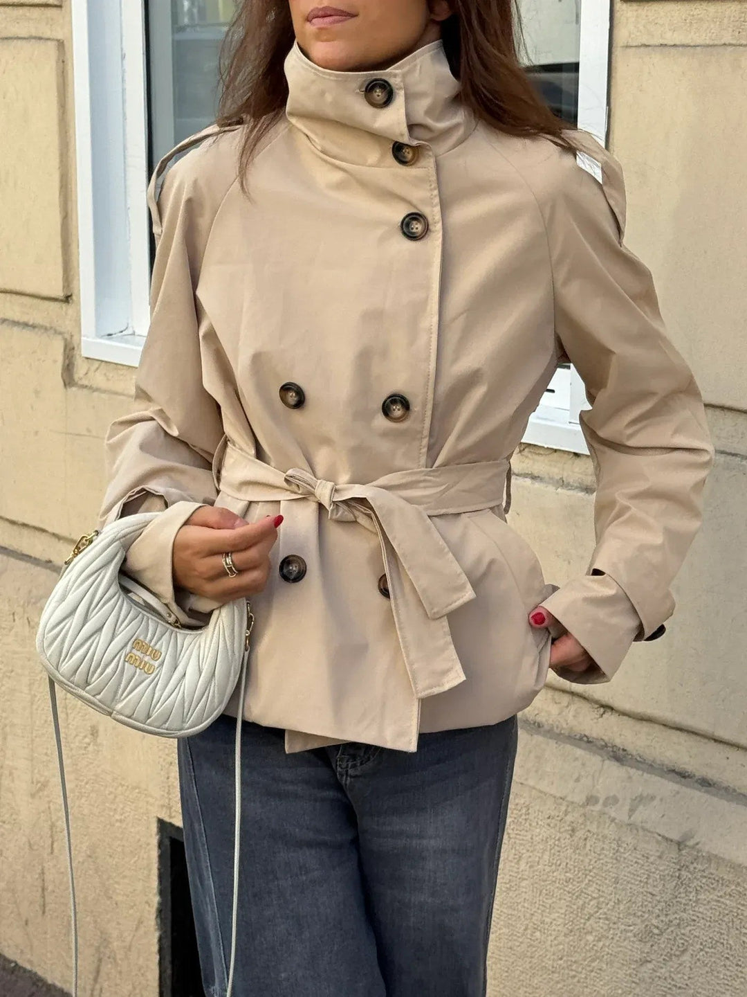 Xalviere | Alden Klassieke Trenchcoat Dames 0