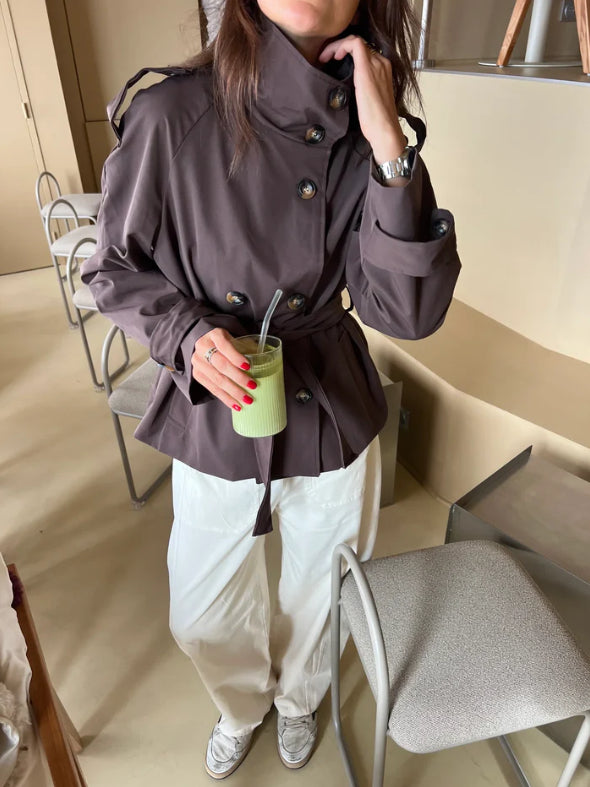 Xalviere | Alden Klassieke Trenchcoat Dames 6