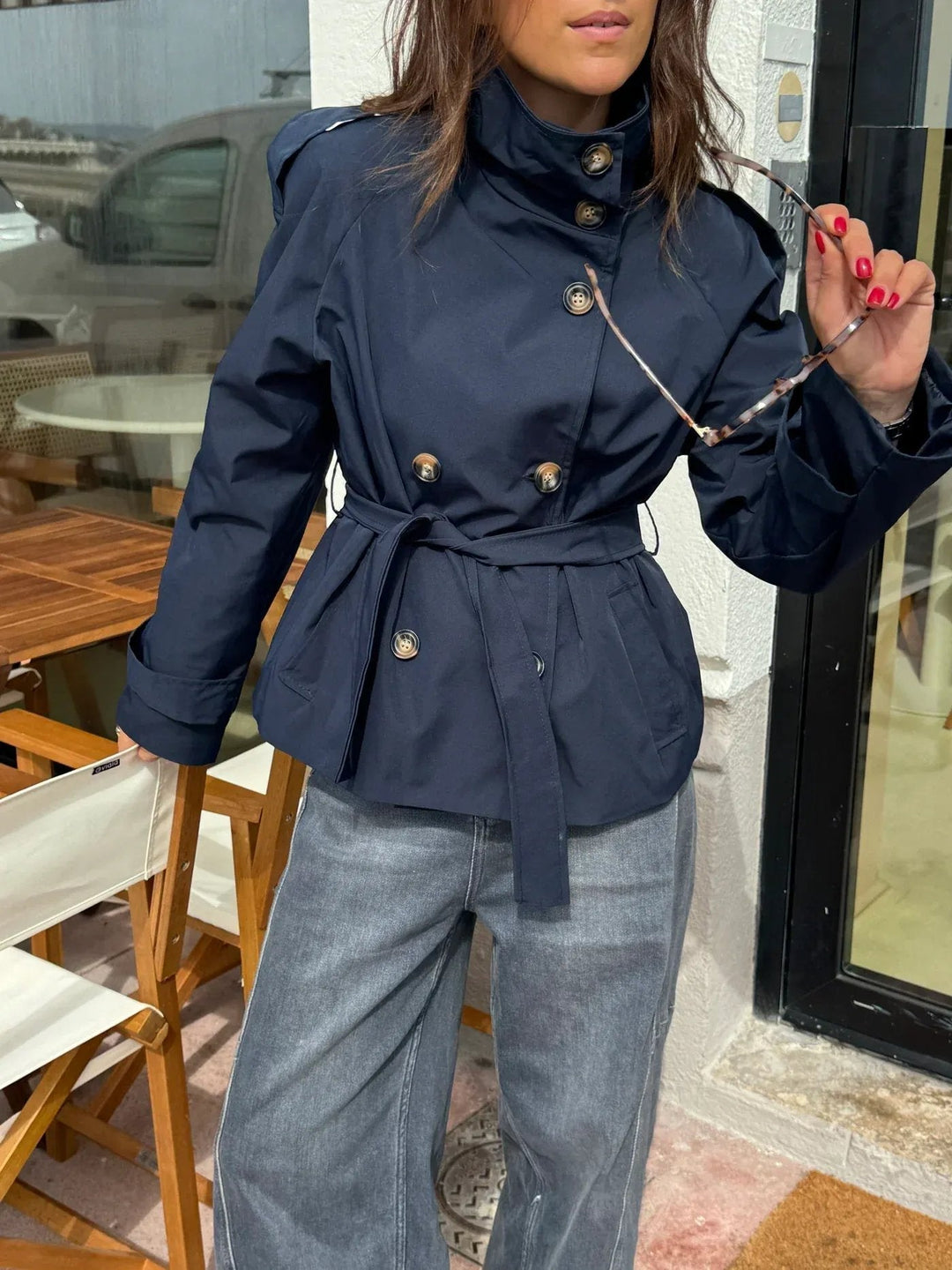Xalviere | Alden Klassieke Trenchcoat Dames 7