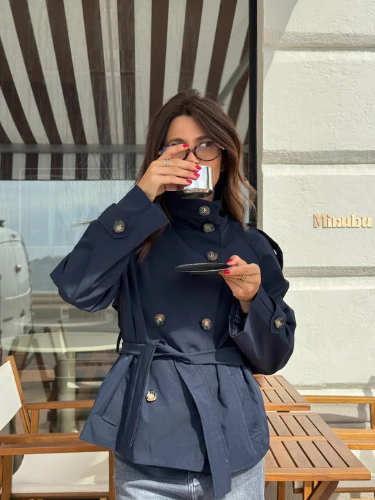 Xalviere | Alden Klassieke Trenchcoat Dames 8