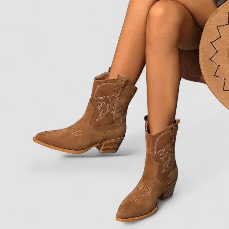 Xalviere | Lillian Orthopedische Westerse Boots Dames 3
