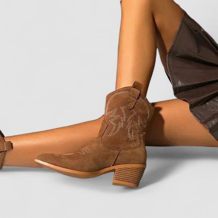 Xalviere | Lillian Orthopedische Westerse Boots Dames 5