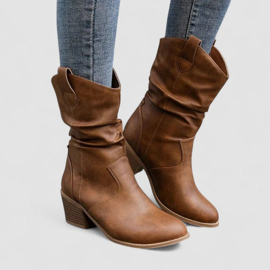 Xalviere | Vivian Orthopedische Leren Boots Dames 0