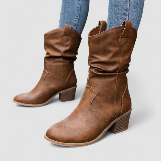 Xalviere | Vivian Orthopedische Leren Boots Dames 2