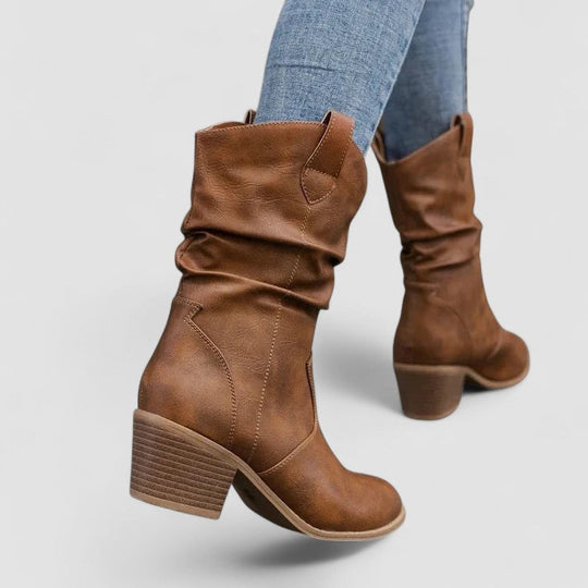 Xalviere | Vivian Orthopedische Leren Boots Dames 4