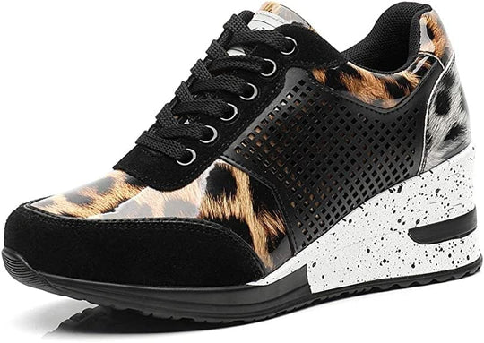 Xandra™ | Hoge Hakken Sneakers met sleehak 6