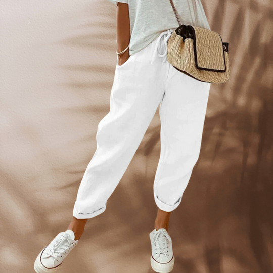 Zomer Broek | Koordsluiting & Relaxte Pasvorm