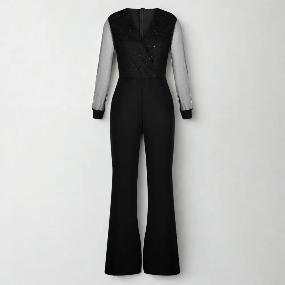 Zomer Jumpsuit Dames | Glitter Bovenstuk & Elegante Pasvorm