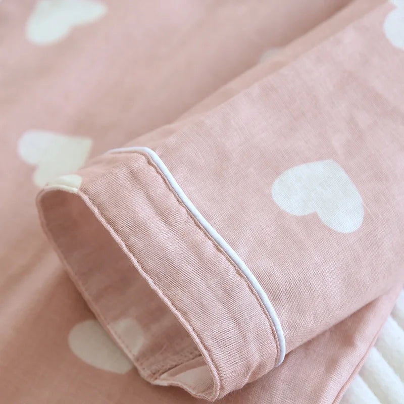 Zomer Pyjama Dames | Loungewear Set met Hartjesprint