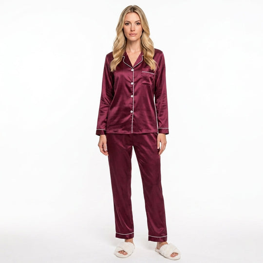Zomer Pyjama Dames | Satijn Look & Luxe Nachtcomfort