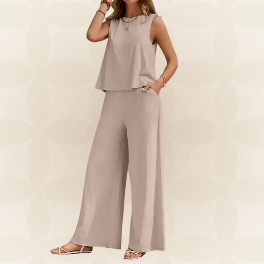 Zomer Set Dames | Wijde Pijpen & Casual Comfort