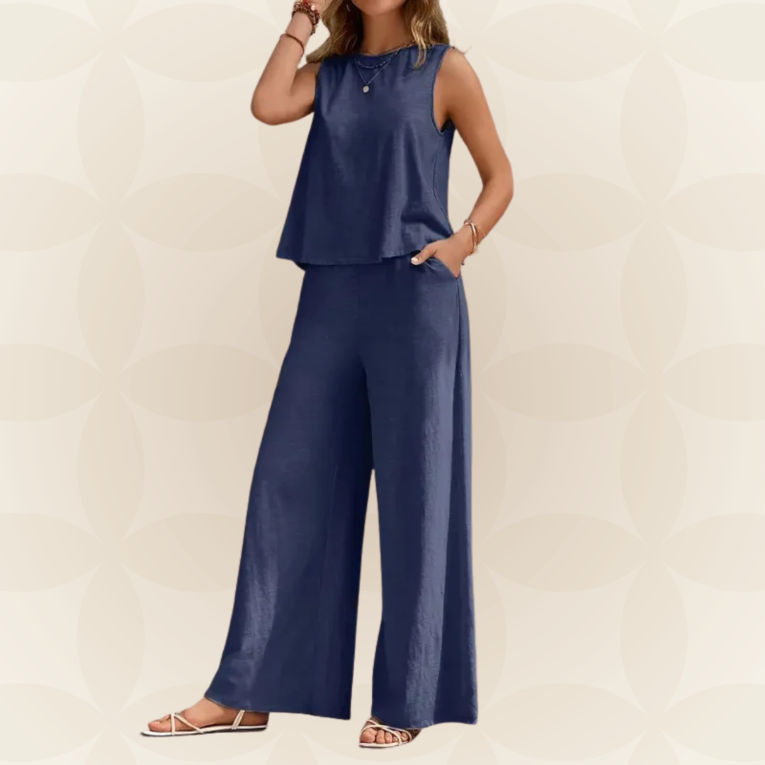 Zomer Set Dames | Wijde Pijpen & Casual Comfort