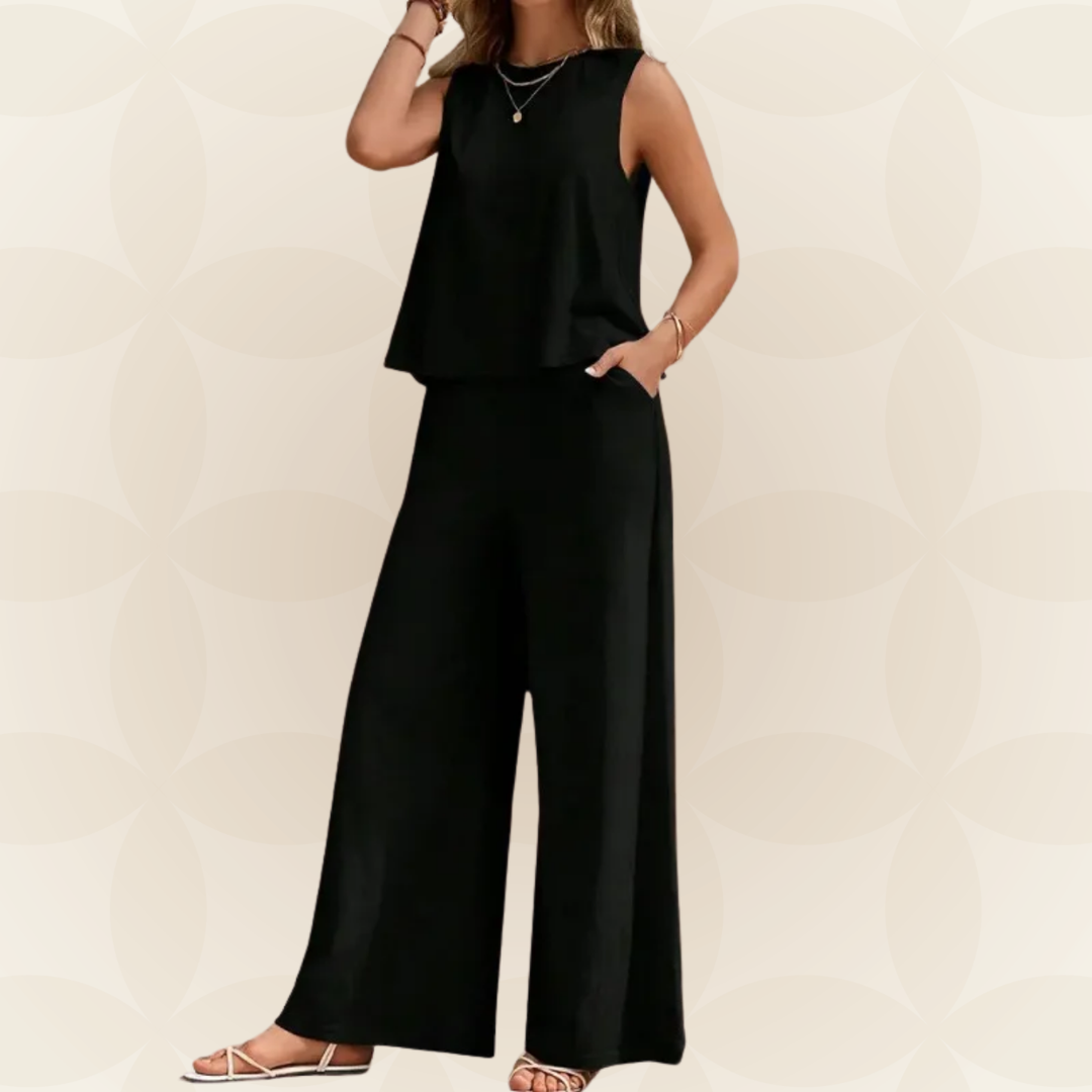 Zomer Set Dames | Wijde Pijpen & Casual Comfort