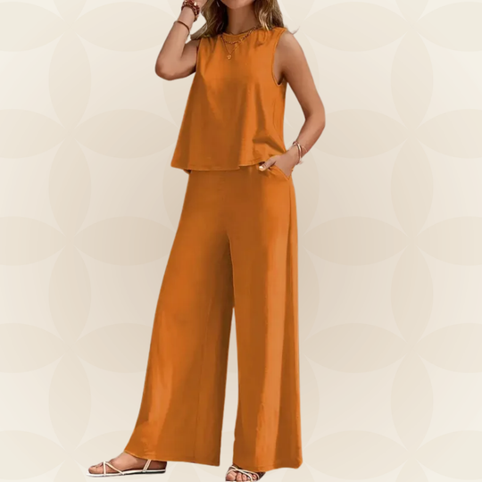 Zomer Set Dames | Wijde Pijpen & Casual Comfort