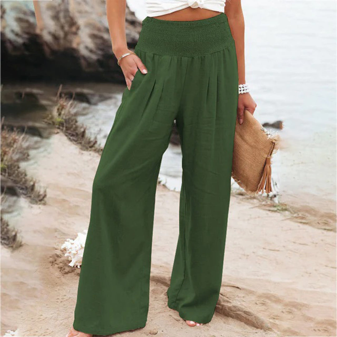 Zomerbroek Dames | Elastische Taille & Vrij Bewegen