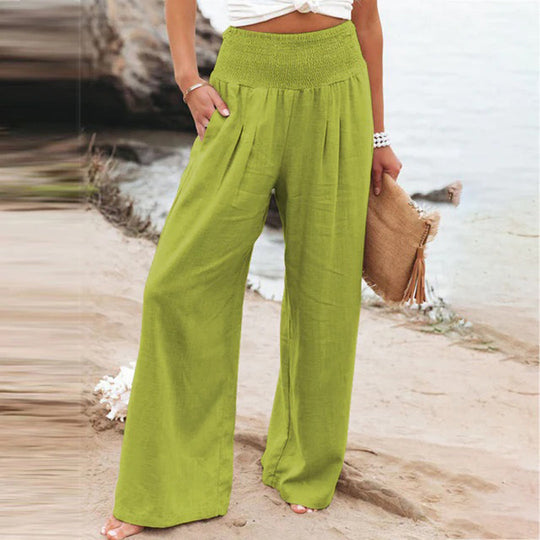 Zomerbroek Dames | Elastische Taille & Vrij Bewegen