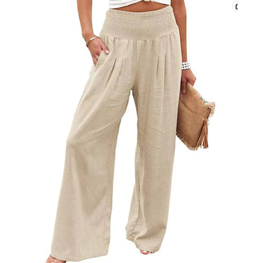 Zomerbroek Dames | Elastische Taille & Vrij Bewegen