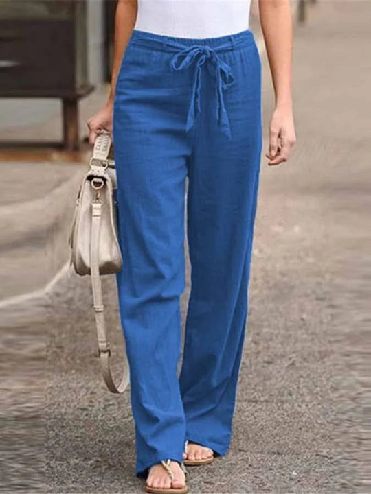 Broek Dames | Wijde Pijpen & Hoge Taille