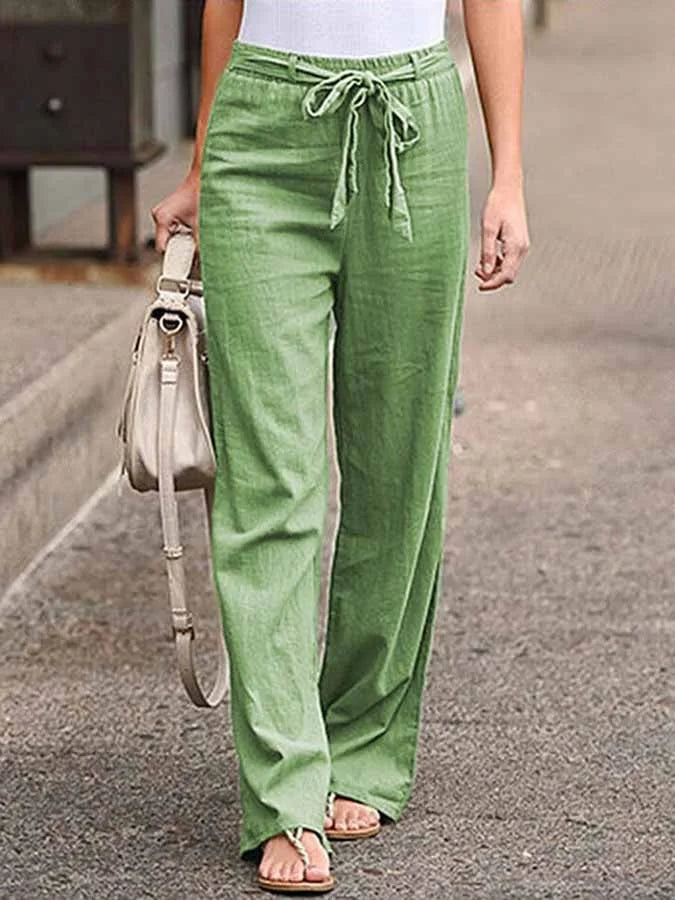 Broek Dames | Wijde Pijpen & Hoge Taille