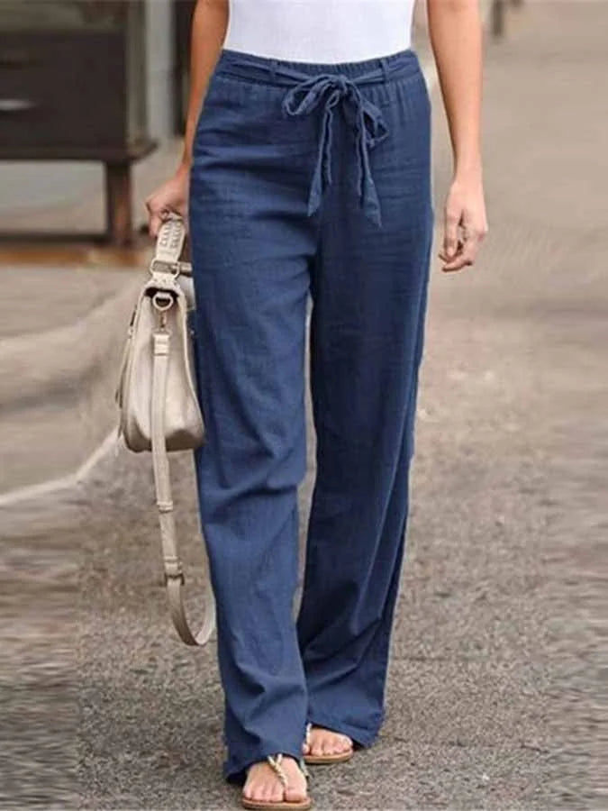 Broek Dames | Wijde Pijpen & Hoge Taille