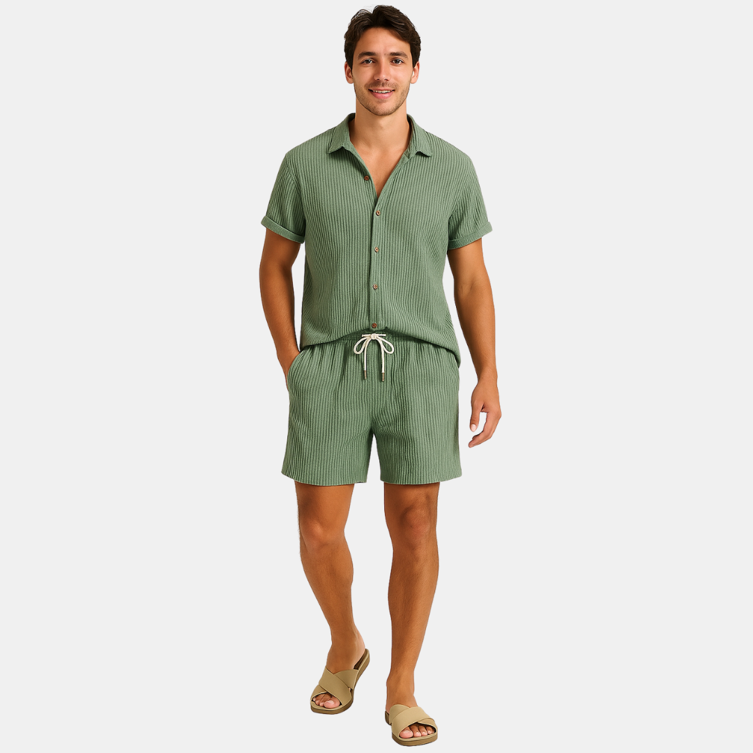 Zomerset Heren | Relaxed Ribpatroon & Moeiteloze Stijl
