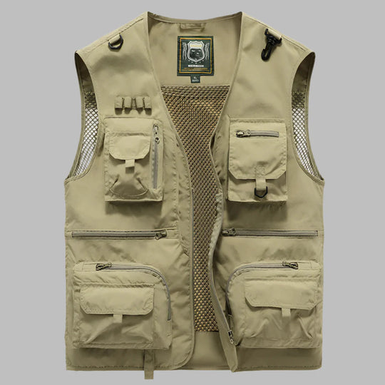 Zomervest Heren | Veel Zakken & Lichtgewicht Comfort
