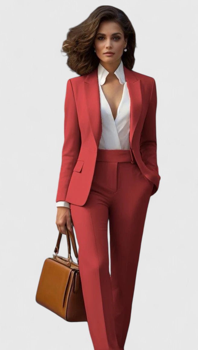 Zweiteiler Damen | Blazer & Hose Elegant Kombinierbar 1