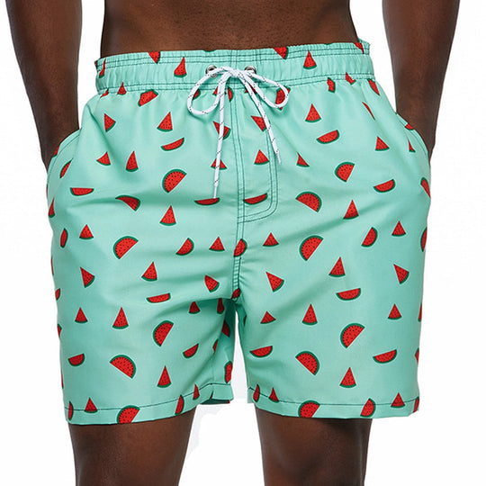Zwembroek Heren | Speels Ananas Print & Sneldrogend