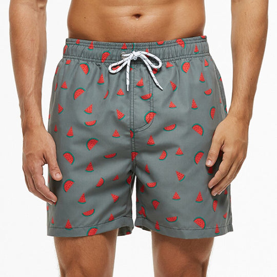 Zwembroek Heren | Speels Ananas Print & Sneldrogend