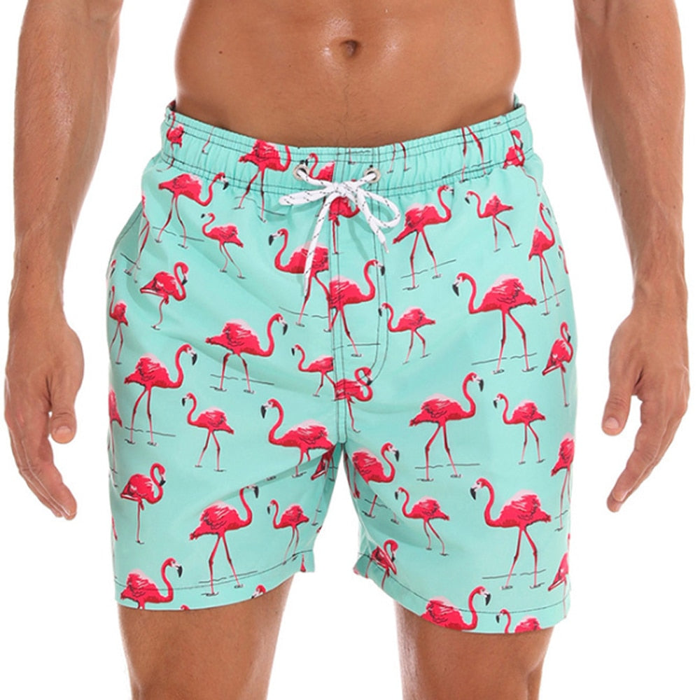 Zwembroek Heren | Speels Ananas Print & Sneldrogend