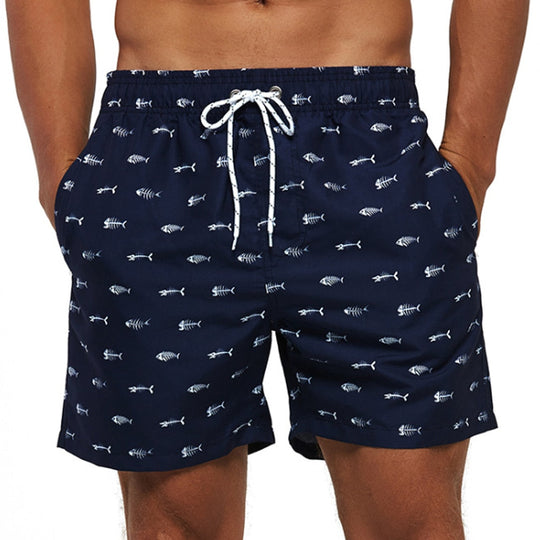 Zwembroek Heren | Speels Ananas Print & Sneldrogend