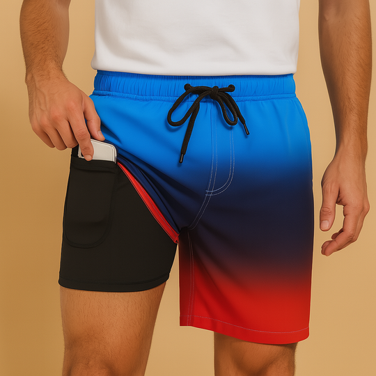 Zwemshort met sneldrogende stof voor heren | Timo 13